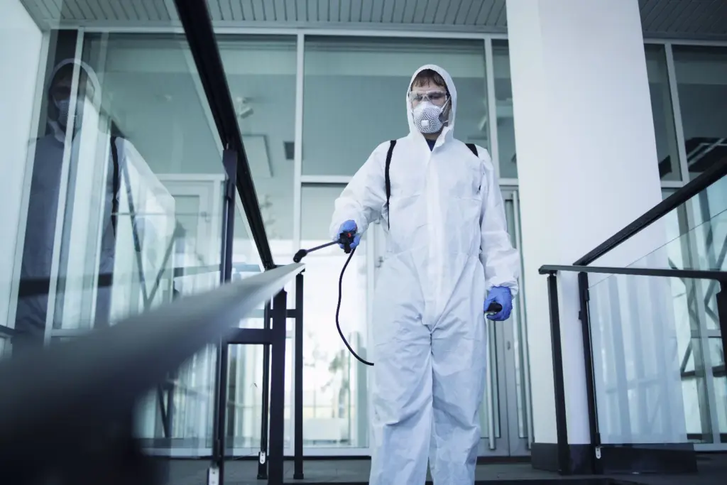 sanitização hospitalar com nebulização