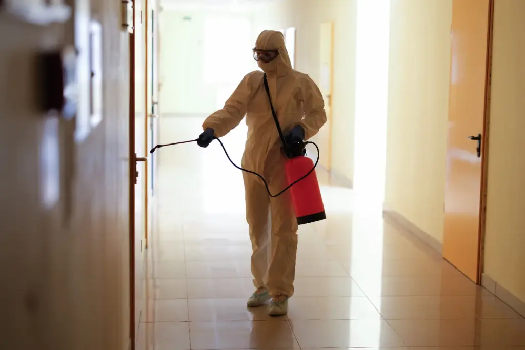 sanitização hospitalar com nebulização