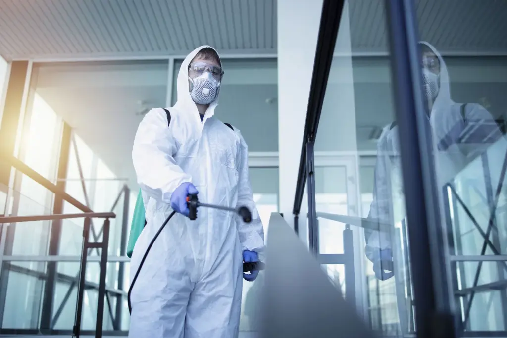 sanitização para laboratórios